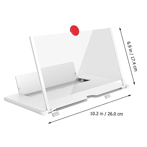 Housoutil 3Pcs Lupa De Tela Durável Rack De Telefone De Tela De Telefone Suporte De Telefone Celular