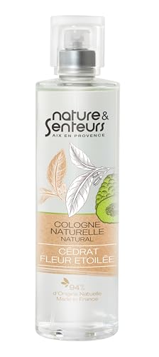 Nature & Senteurs - Colonia con perfume de Cedrat flor de estrella, 100 ml