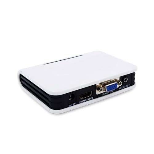 Convertidor HDMI a VGA para conectar el portátil del trabajo al proyector de oficina