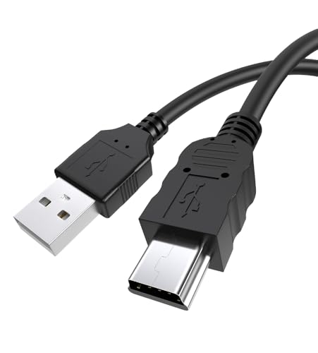 Yaekea Mini USB Cable Compatible with Texas Instruments TI-84 Plus CE Charger,TI-84 Plus/Plus C Silver Edition,TI-Nspire CX II CAS/CX/CX CAS,Ti-89 Titanium Graphing Calculator Charger Cable
