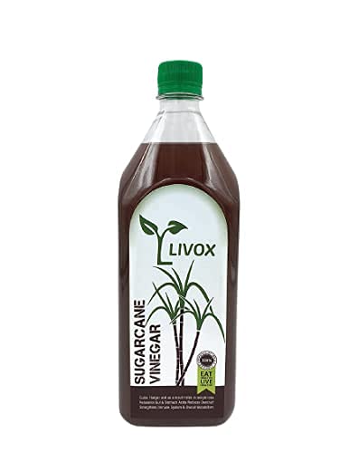LIVOX Organic 1 Litre Sugar Cane Vinegar 100% Pure ganne ka sirka Made in Village Eat Natural Live Healthy. (B09HQV82FP) Amazon Price History, Amazon Price Tracker