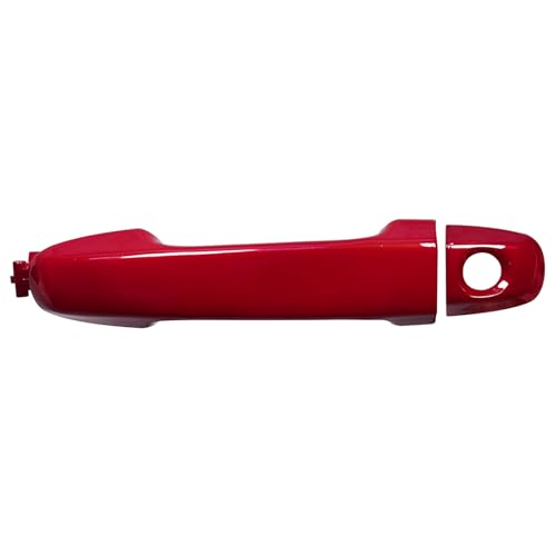 Lcyolada Front Left Drive Exterior Door Handle Compatible with Toyota Camry 2012 2013 2014 2015 2016 2017, 69211-06090-D0, Red Painted Color