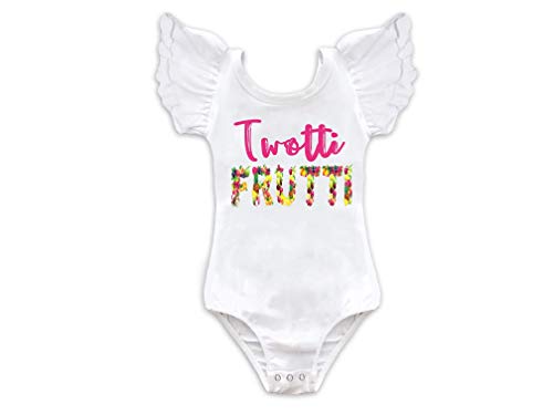 Girls Twotti Fruitti Fruit Second Birthday Leotard