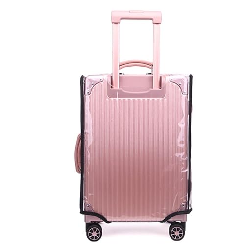 Luggage Suitcase Cover PVC Protector, 20/22/24/26/28/30 inch Waterproof Luggage Cover Protective Bag, for Plastic Trolley Case Cover Protect Suitcases Luggage Cover for Wheeled Suitcase (30 inch)4