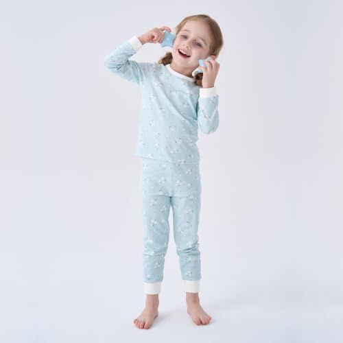 Image of pureborn Baby Pajamas Set Toddler Snug Fit Cotton Sleepwear 2pcs 12M-7Y