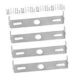 Haute durabilité : construit à partir de matériaux dotés de caractéristiques garantissant que le produit reste en état pour une utilisation prolongée, support de montage d'éclairage, plaque de montage de ventilateur de plafond