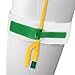 4pcs Foley Catheter Leg Straps with Anti-Slip Nylon, 24.8x1.97in/63x5cm Polyester Urinary Catheter Bag Holder for Secure Tube Stabilization Device & Comfortable Wear Supplies (Green)