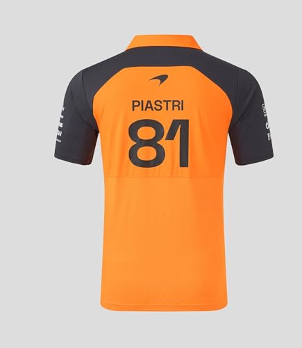 McLaren F1 Men's 2025 Oscar Piastri Team Polo Shirt2