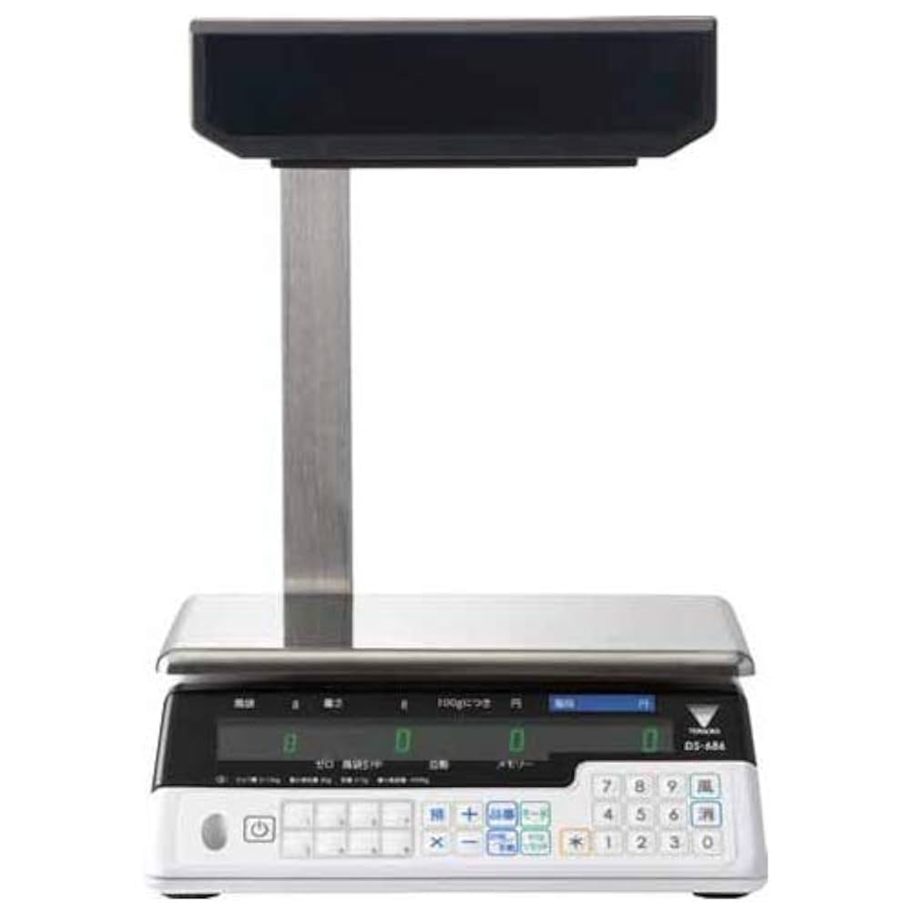 TERAOKA DS-686 はかり　料金はかり Amazon | 寺岡精工(TERAOKA) デジタル料金はかり(検定付) DS