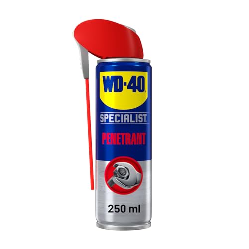 WD-40 Specialist Fast Release Penetrant Spray 250ml Rust Penetrating Oil Spray for Loosening Rusted Nuts & Bolts Hinges Locks and Gears Rust Prevention Smart Straw Included
