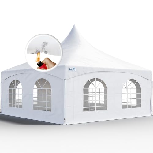 Quictent 20x20 Heavy Duty High Peak Frame Party Tent Fire...
