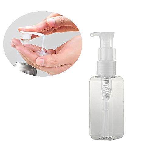Preisvergleich Produktbild Gofeibao Lotion Pumpflasche Lotion Pump Press Bottles Nachfüllpumpenlotion leeren Auslaufsichere Pumpflasche Nachfüllbare Leere Flaschen Flüssigkeitsspender