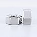 304 Stainless Steel Hex Nut Metric Standard Full Specification M2 M3 M4 M5 M6 M8 M10-M64 M68 Industrial Equipment Universal Fastener Anti Rust Fastener(M20(2pcs))