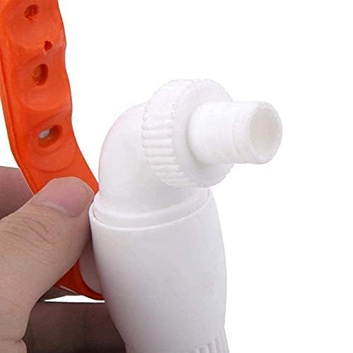 Image of SST ABS Plastic Heavy Duty Turkey Nozzle Bib Cock Tap - White Water Tap for Bathroom, Kitchen, Garden & Outdoor Use (Pack 1)