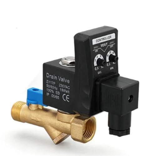 Électrovanne de vidange automatique 1/2 évacuation eau compresseur - 2