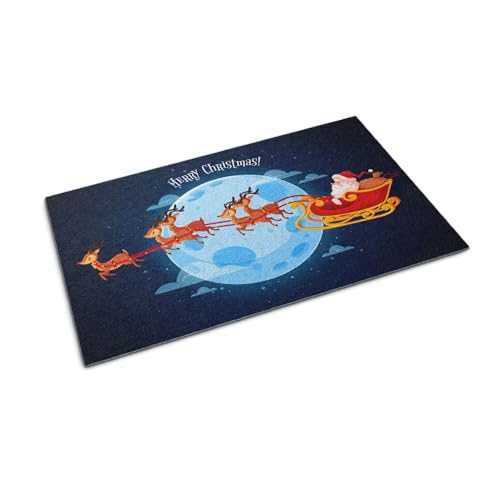 Tapis résistant antidérapant 60x40cm pour stopper la boue de Noël Tulup