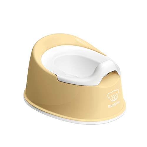 BabyBjÃ¶rn Smart Potty, Powder Yellow/White