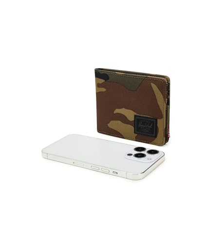 Image of Herschel Supply Co. Unisex Roy Wallet Woodland Camo /Black Label One Size