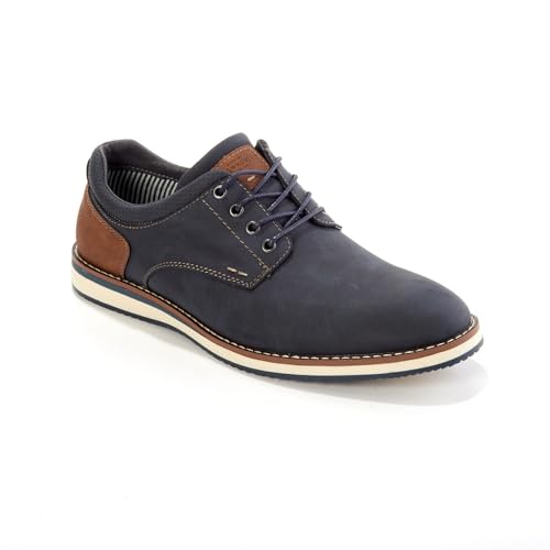 Nunn Bush Men's Hyde Ii Plain Toe Oxford, Cognac, 10.5