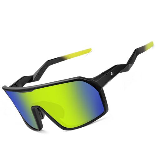 Image of BIRCEN Polarized Baseball Sunglasses for Sports: TR90 Lightweight Running Sunglasses Cycling Glasses for Outdoor Runners MTB