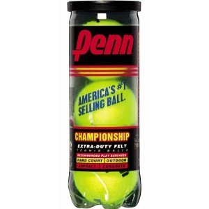 Penn 1 Championship Extra-Duty Felt Tennis Balls 100 Cans 300 New Balls Total