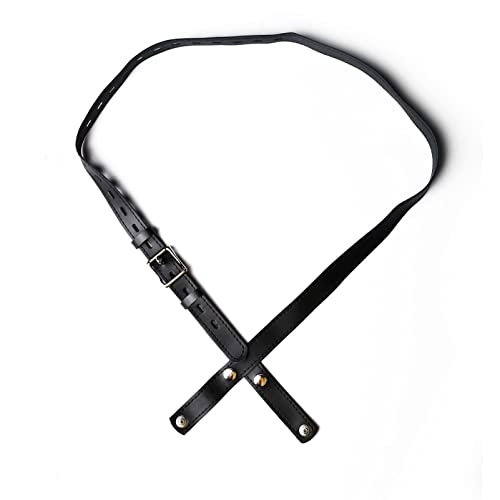 男性貞操帯アクセサリー PUレザーバンドコックケージ補助ベルト落下を防止調節可能な大人のおもちゃ - 画像2