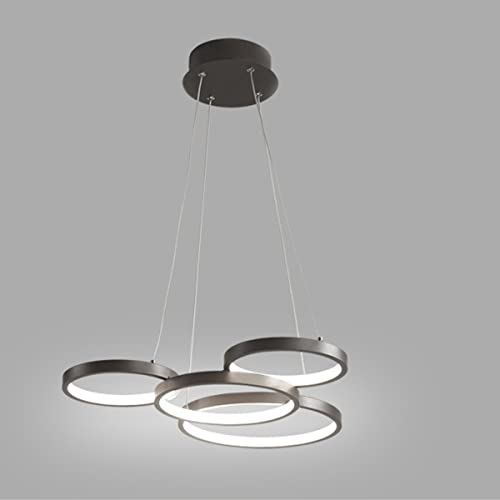 Plafonnier LED pour salle à manger : lustre moderne réglable en hauteur