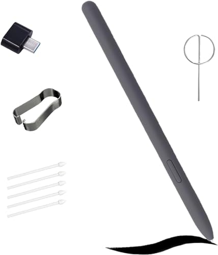 Lápiz capacitivo Galaxy Tab S9 FE gris con acabados de alta precisión