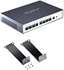 Switch Ethernet 8 puertos 10GbE administrado L3 nivel empresarial SFP+ | QoS, ACL, seguridad de puertos, soporte de tramas Jumbo, con ancho de banda de 160Gbps, plug & play, sobremesa/montaje en pared 2