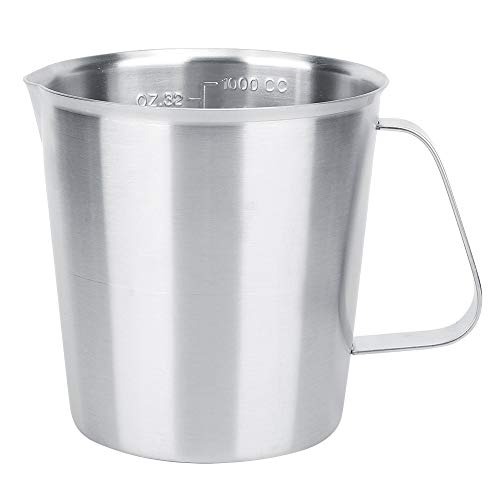 Jarra de espuma de leche antideslizante AMONIDA de 1000ml para un vertido estable 7