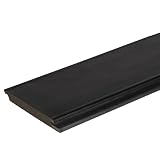 NewTechWood All Weather System 0.5 in. x 5.5 in. x 1 ft. Composite Siding Sample Board (Shou Sugi Ban)