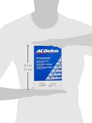Image of ACDelco Gold 9718Q (88862381) Spark Plug Wire Set, 10 x 3.8 x 6 inches (Pack of 6)