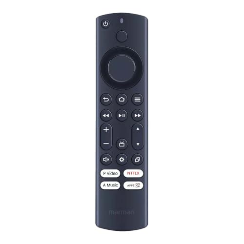 Image of marman Compatible with Croma Tv Remote Control Original Model EL7365 EL7366 EL7367 EL7368 Suitable for Smart 4K LED Full HD Ultra HD Fire Tv OS Android Television Without Voice Command