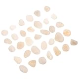 minkissy Roches Daquarium Blanches Polies pour Décoration Aquatique pour Aquarium Et Aménagement Paysager De Jardin
