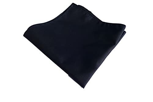 Pochette de costume Hugo Boss bleu foncé soie mélangée 50275385 noir foncé accessoire homme