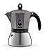 Bialetti Moka Induction Caffettiera in Alluminio, Adatta all'induzione, 190 W, 6 Cups, Acciaio Inossidabile, Grigio Antracite