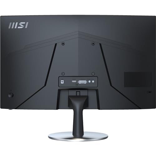 Image of MSI PRO MP242C 23.6-Inch Curved Business & Productivity Desktop Monitor - Full HD (1920 x 1080) VA Panel, 75 Hz Refresh Rate, Eye-Friendly Screen, Built-in Speakers, Anti-Glare Coating