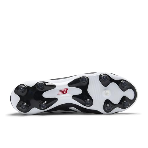 New Balance Furon Team FG V8 Soccer Shoe (Black/White, 9.0 Medium) by New Balance - Used condition - Image 6
