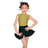 Tissu : La robe de danse pour filles est fabriquée à partir d'un tissu hautement élastique qui épouse le corps pour un maximum de flexibilité et de liberté.