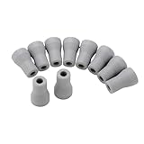 EASYTODENTA Saliva Suction Tube Adapters 10PCS Dental Oral Saliva Ejector Replacement Rubber Valve Snap Tip...