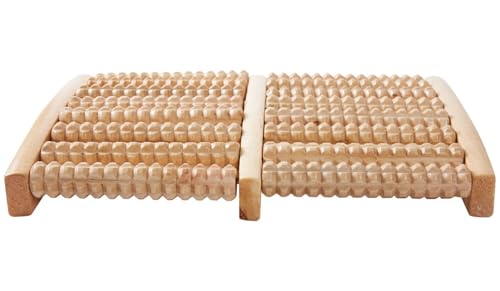 Masajeador Dual para Pies, Rodillo para Alivio del Dolor en Talones y Arco, Herramienta de Reflexología para Liberación Miofascial y Acupresión de Puntos Gatillo miniatura 4