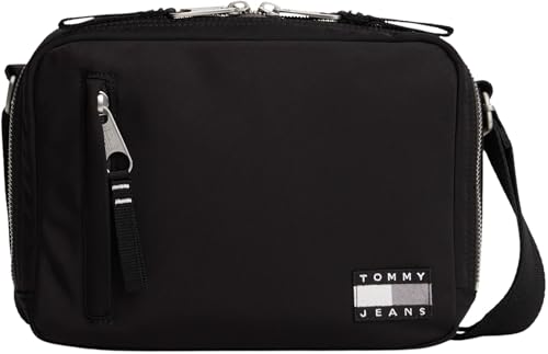 Tommy Jeans TJM Daily Tech AM0AM13717 Crossover - Bolsa para cámara de hombre, color negro (negro), talla única, Negro (Negro), One Size