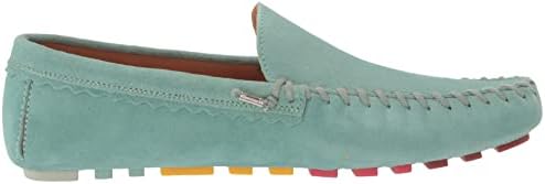 Paul Smith PS Womens Shoe Dustin Turquoise Driving Style Loafer, 6 | Image 5