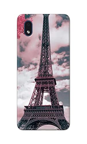 Image of Lovers Famous Place Eiffel Tower in Paris Hard Back Case Cover for Samsung Galaxy M01 Core /Samsung A01 Core, SM-M013F /DS, SM-A013F /DS Back Cover -(J5) VNS2227
