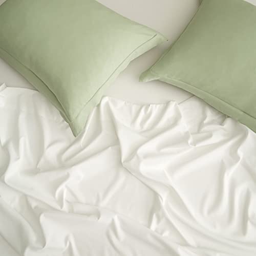 Hyprest 7 Pieces King Bed In A Bag Comforter Set With Sheets, Sage Green Luxury Bedding Soft Cooling Lightweight (Oeko-Tex Certified) #TOP5