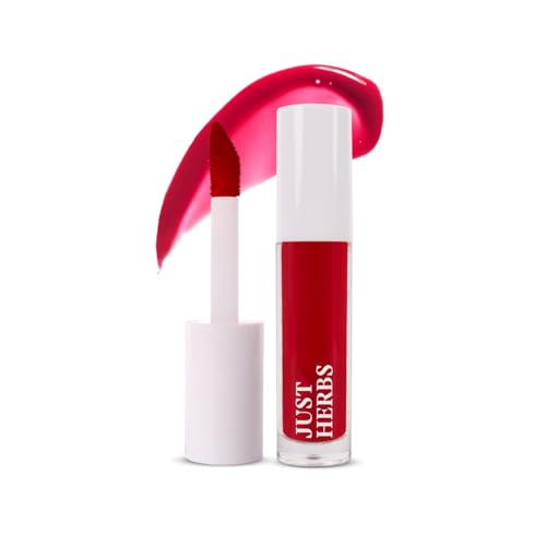 Image of Just Herbs Water Baby Smudge & Transfer Proof | 12hrs Stay | Richly Pigmented Infused with Aloe Vera Multipurpose Water Tint for Lips, Cheeks and Eyelids for Women
