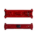 1PC Multi-functional Wire Stripper – Versatile Tool for Coaxial, Video, and Telephone Cables – Lightweight, Portable, and Wear-Resistant,Red