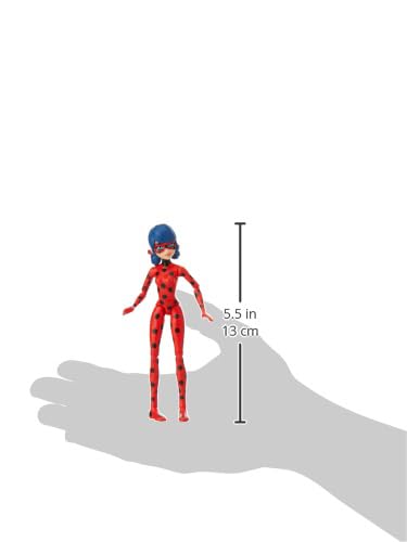 Bandai Miraculous Ladybug Mini Poupée 12 Cm : Ladybug Lucky Charms - vue 5