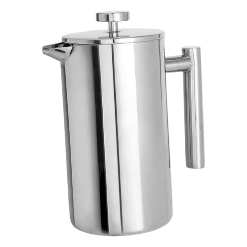 Image of ARTISOUL French Pressing Coffee Maker Gift Family Friends Stainless Steel with Filter 9.2x18.2cm 600ML | Home & Garden | Kitchen Dining & Bar | Small Kitchen Appliances