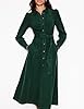 YEXPINE Women's Corduroy Maxi Dress Long Sleeve Co... #1